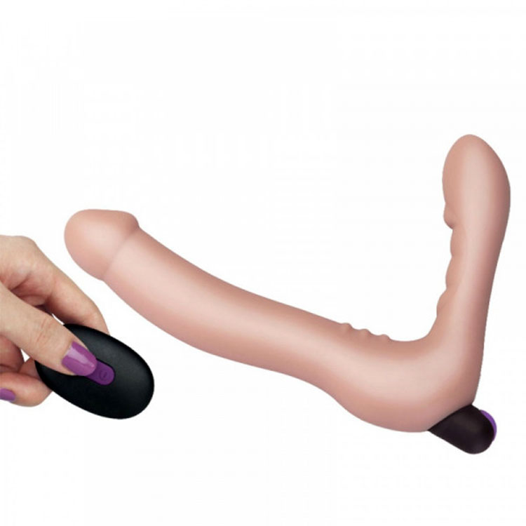 Lovetoy Điều khiển từ xa Dildo hai đầu