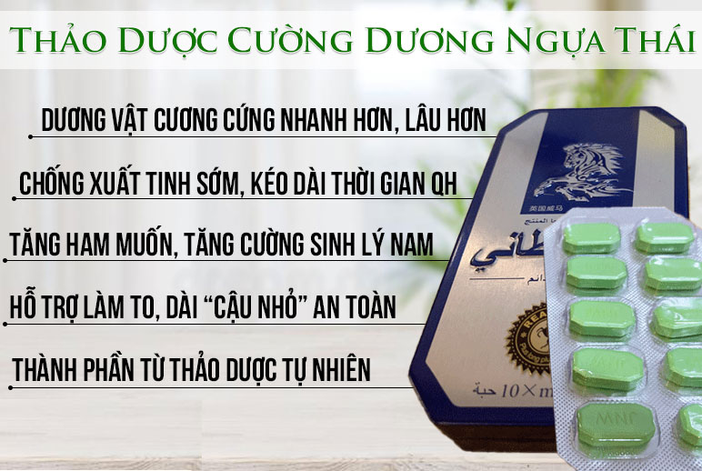 Thuốc Giúp Chơi Lâu Như Ngựa