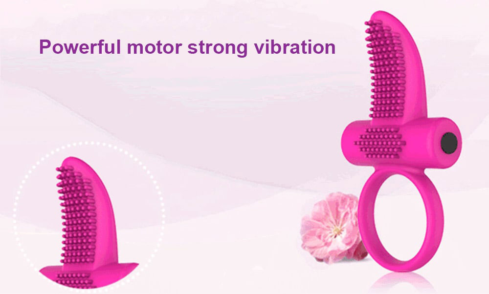 vòng lưỡi rung màu hồng