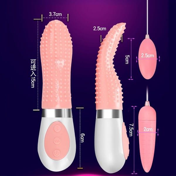 Chú hề liếm lưỡi. chú hề